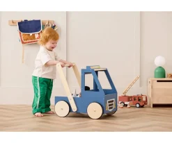 Niños Kids Concept Camión Andador Aiden Azul y Beige