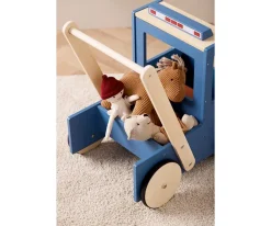 Niños Kids Concept Camión Andador Aiden Azul y Beige