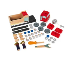 Niños Janod Camión de Bomberos Brico Kids