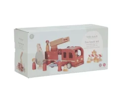 Niños Little Dutch Camión de Bomberos de Madera FSC