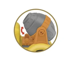 Niños Globo for the Globe Camión Hormigonera Bioplástico Lavoro