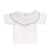 Tutete Textil Camisa Cutie con Volante Plumeti Azul Celeste para Muñeco^Niños Accesorios Para Muñecas