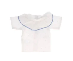 Tutete Textil Camisa Cutie con Volante Plumeti Azul Celeste para Muñeco^Niños Accesorios Para Muñecas