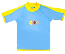 BTBOX Camiseta Manga Corta Protección Solar Peces^ Camisetas Protección Solar