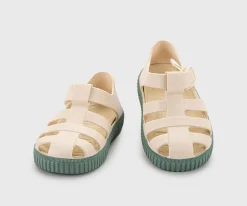 Igor Cangrejeras Infantil Nico Marfil Verde^ Calzado Infantil