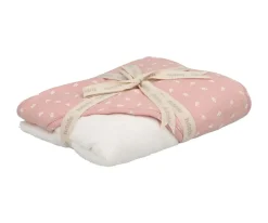 Niños Tutete Capa Baño Leaves Pink Personalizable