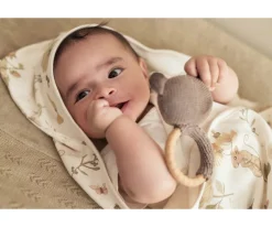 Jollein Capa de Baño Dreamy Mouse Personalizable^Niños Capa De Baño Bebé