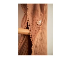 Niños Jollein Capa de Baño Embroidery Biscuit