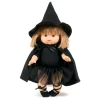 Minikane Capa de Bruja de Jersey y Tul Negro^Niños Accesorios Para Muñecas