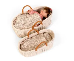 Niños byAstrup Capazo Moisés Mediano Croché para Muñecas