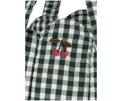 Konges Slojd Capazo para Muñecas Green Check^Niños Accesorios Para Muñecas