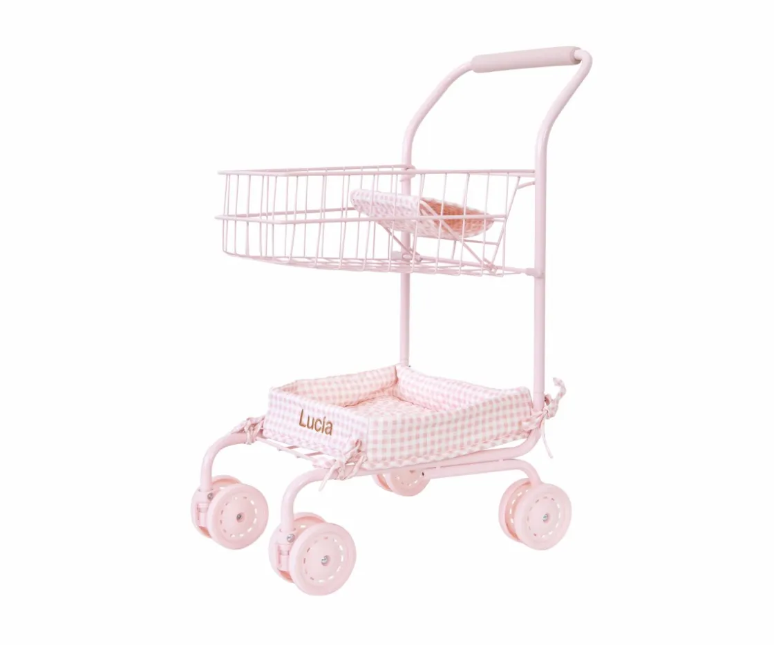 Niños Monnëka Carrito de la Compra Vichy Personalizable