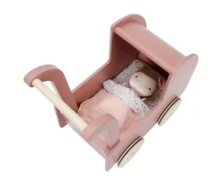 Niños Little Dutch Carrito de Madera con Muñeca Blandita