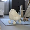 Niños Smallstuff Carrito Muñecas Blanco Roto