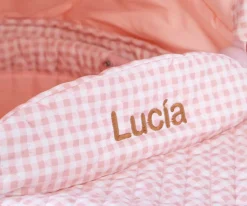 Monnëka Carrito para Muñecas Vichy Personalizable^Niños Carritos Muñecas