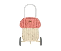 Niños Olli Ella Carrito Ratán Mushroom Luggy Mask