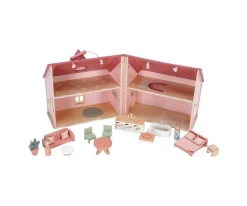 Niños Little Dutch Casa de Muñecas de Madera Portable