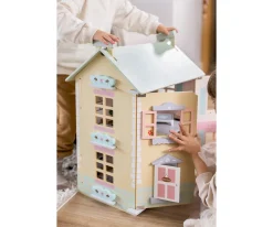 Niños Bubblat Kids Casa de Muñecas Spring Cottage Amueblada