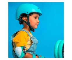 Yvolution Casco Pequeño Verde^Niños Patinetes