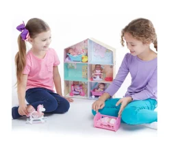 JC Toys Casita con Muñecos y Accesorios^Niños Muñecos