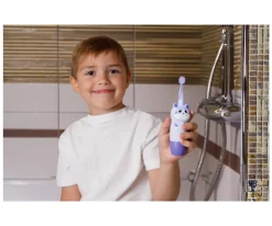 InnoGIO Cepillo de Dientes Sónico GIOcat Violet^Niños Higiene Dental