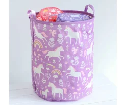 A Little Lovely Company Cesta Almacenamiento Unicorn Dreams