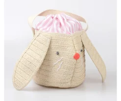 Meri Meri Cesta Bunny Stripy^Niños Bolsos