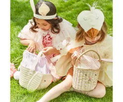 Meri Meri Cesta Bunny Stripy^Niños Bolsos