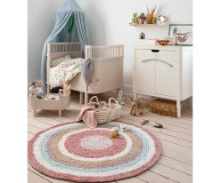 Sebra Cesta Capazo para Muñecas Sunset Pink^Niños Accesorios Para Muñecas