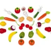 Niños Janod Cesta con 24 Frutas y Verduras