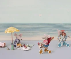 Niños Maileg Cesta para Triciclo Ratón