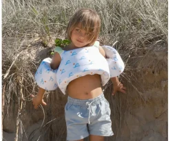 Sunnylife Chaleco con Manguitos Sid the Seagull Blue Wave^Niños Chaleco Flotador Para Niños Y Bebes