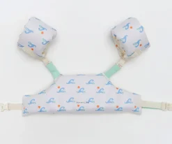 Sunnylife Chaleco con Manguitos Sid the Seagull Blue Wave^Niños Chaleco Flotador Para Niños Y Bebes