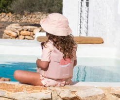 Monnëka Chaleco Flotador Aprendizaje Narval Peach^Niños Chaleco Flotador Para Niños Y Bebes