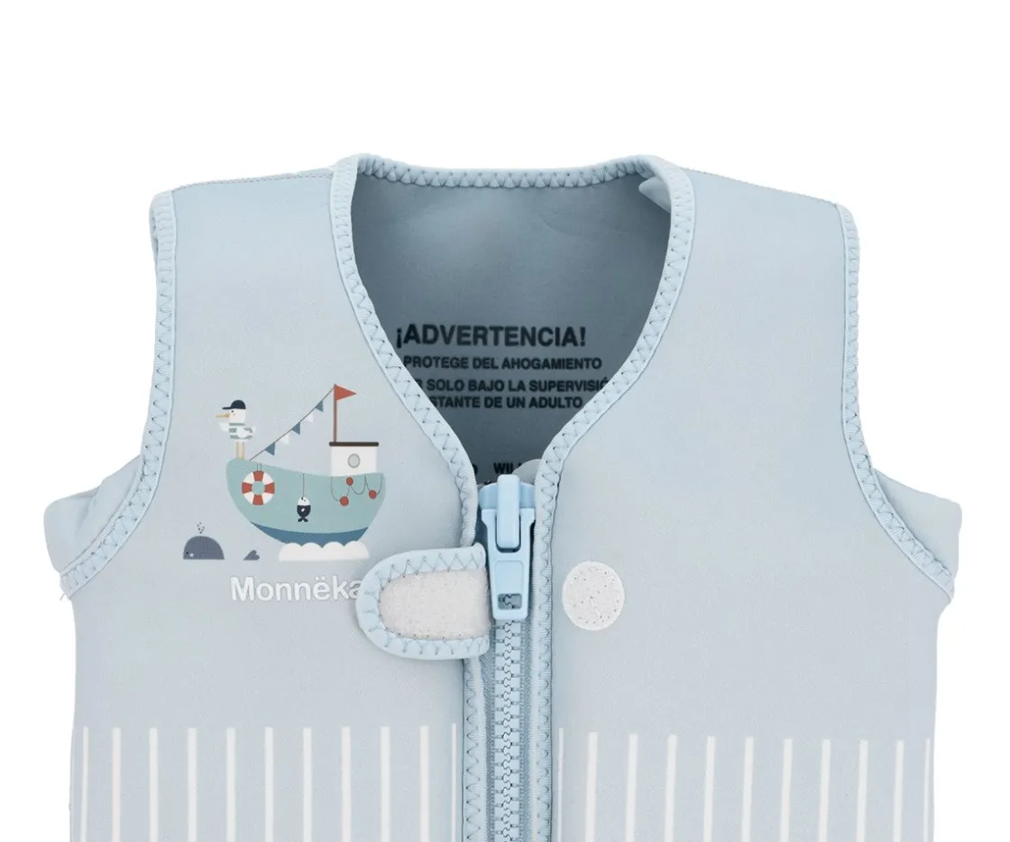 Monnëka Chaleco Flotador Aprendizaje Fishing Boat^Niños Chaleco Flotador Para Niños Y Bebes