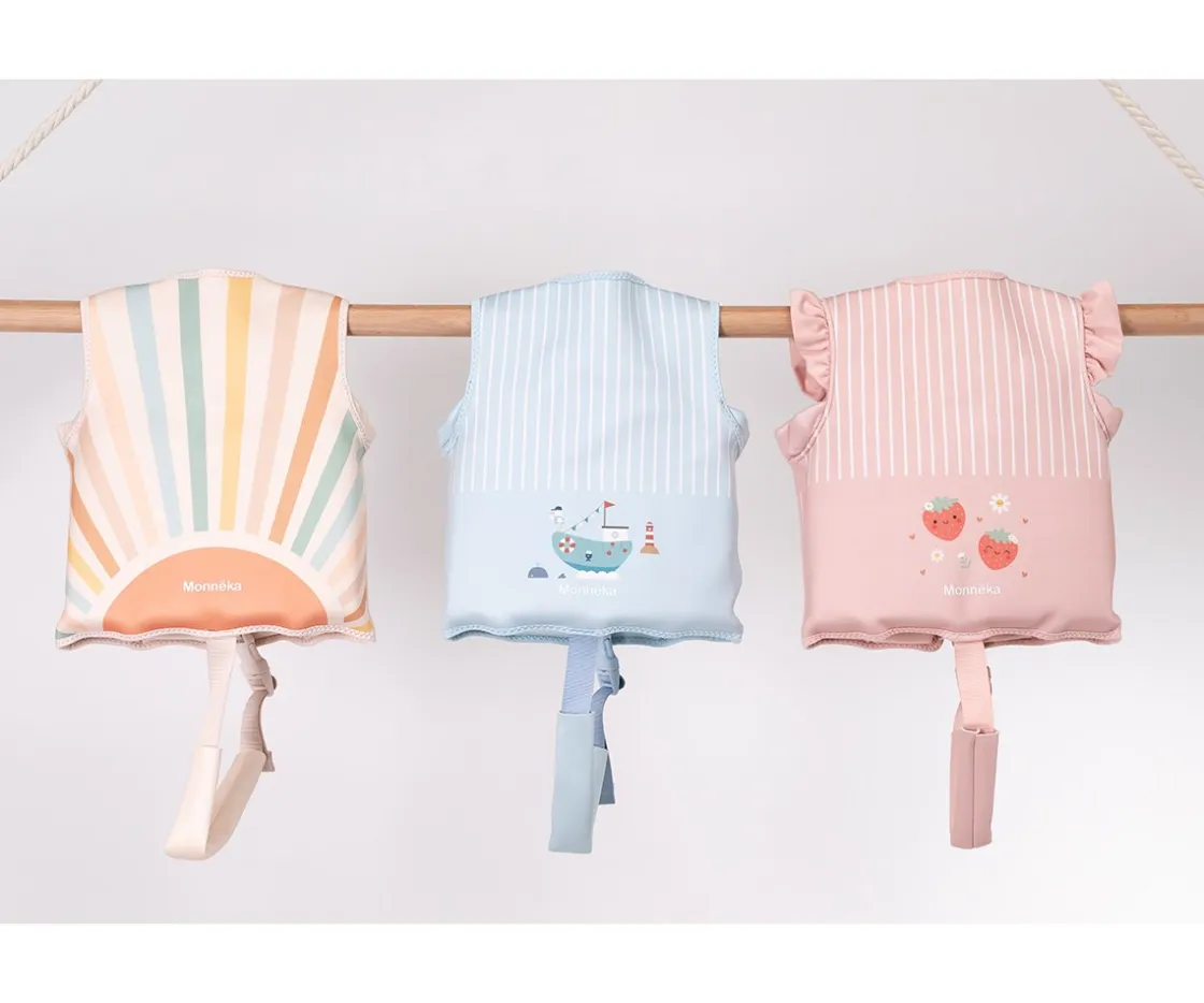 Monnëka Chaleco Flotador Aprendizaje Fishing Boat^Niños Chaleco Flotador Para Niños Y Bebes