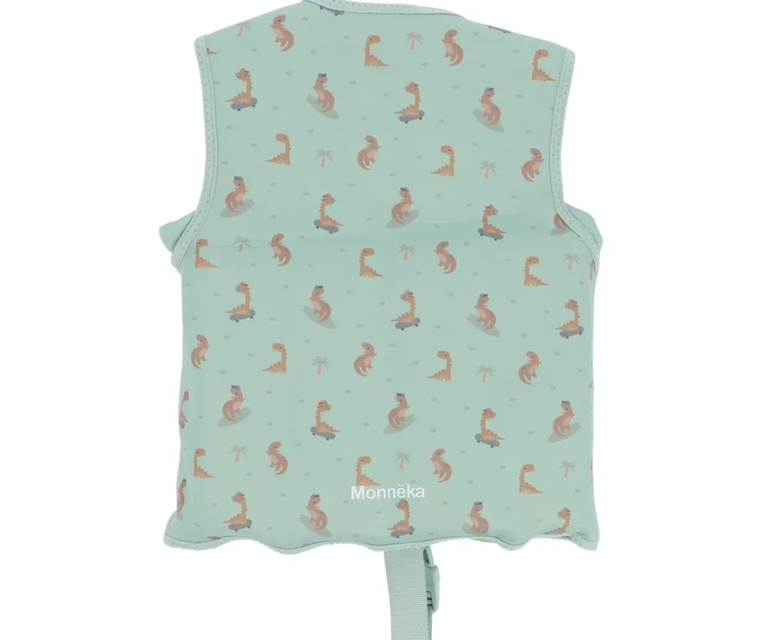 Monnëka Chaleco Flotador Aprendizaje Cool Dinos^Niños Chaleco Flotador Para Niños Y Bebes