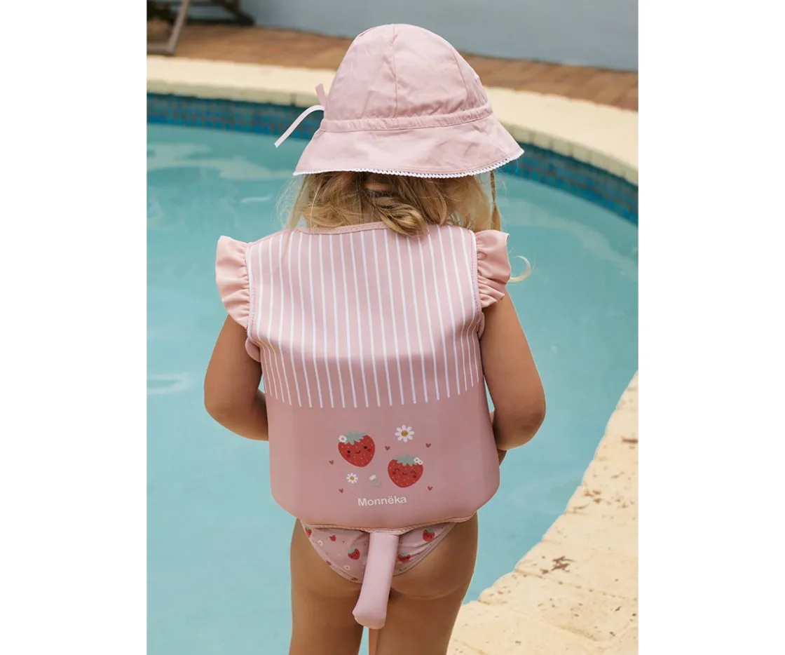 Monnëka Chaleco Flotador Aprendizaje Strawberries^Niños Chaleco Flotador Para Niños Y Bebes