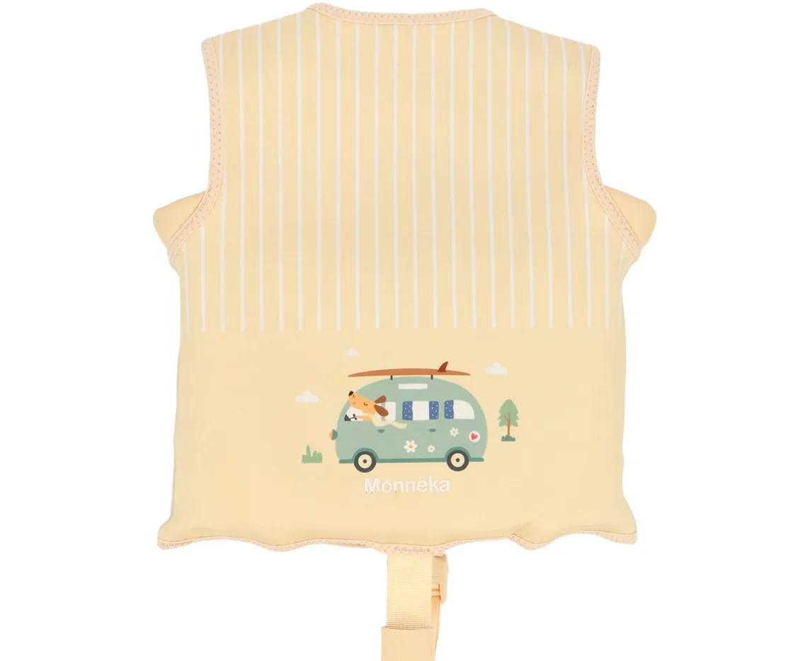 Monnëka Chaleco Flotador Aprendizaje Surf Van^Niños Chaleco Flotador Para Niños Y Bebes