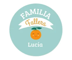 Tutete Chapa Personalizada Bebé Familia Fallera^ Chapas Personalizadas