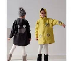 Boxbo Chaqueta Impermeable Cortavientos Wistiti Amarilla^ Ropa Infantil
