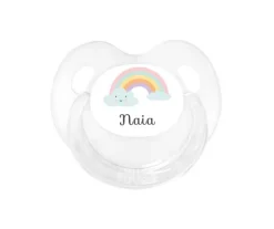 Tutete Retro Chupete Personalizado Retro Arcoíris^ Chupetes Con Dibujos