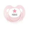 Tutete Retro Chupete Personalizado Retro Rosa Estrella^ Chupetes Con Dibujos