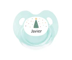 Tutete Retro Chupete Personalizado Retro Christmas Tree^ Chupetes De Navidad