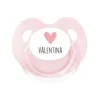Tutete Retro Chupete Personalizado Retro Rosa Corazón^ Chupetes Con Dibujos