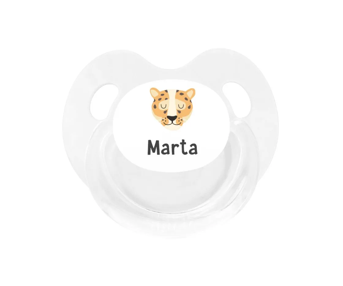 Tutete Retro Chupete Personalizado Retro Leopardo^ Colecciones Vuelta Al Cole