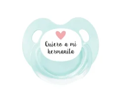 Tutete Retro Chupete Retro Aqua Quiero a mi Hermanita