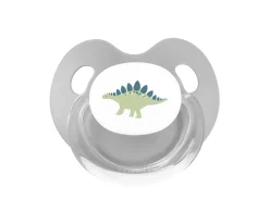 Tutete Retro Chupete Retro Gris Dinosaurio