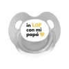 Tutete Retro Chupete Retro Gris In LOF Papá