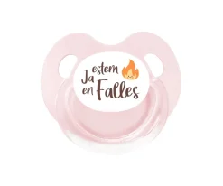 Tutete Retro Chupete Retro Ja Estem en Falles Rosa^ Chupetes Con Diseños